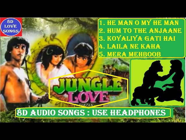Jungle Love All Songs [8D Audio Songs] | Anuradha Paudwal | Sadhana Sargam | Falguni Singh | Manhar class=