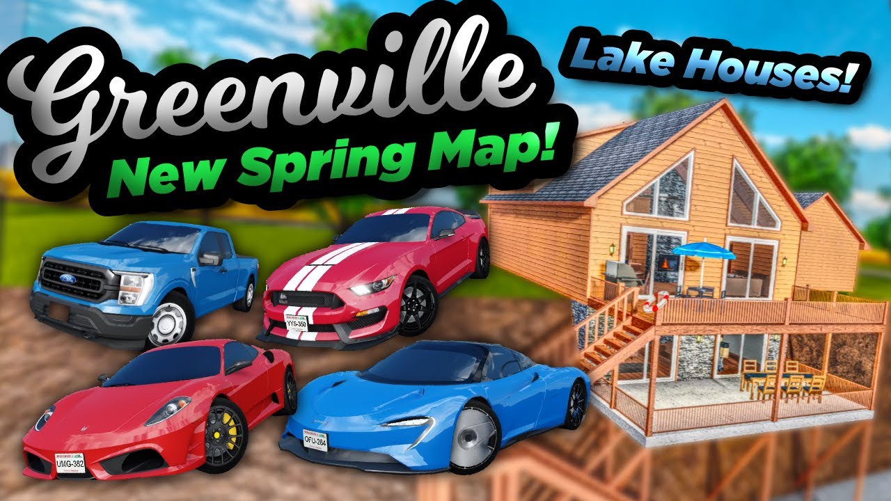 New Lake Houses And Spring Map In Greenville Youtube - roblox greenville revamp map