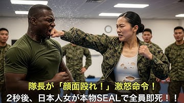 「あいつの顔面を殴れ！」隊長が怒鳴った——しかし2秒後、日本人女性が“本物のNavy SEAL”の実力を見せつけた