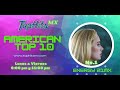 AMERICAN TOP 10 de la semana 8 (Canciones nuevas de ENERGY 21 MX)