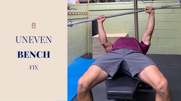 How to Fix Your Uneven Bench Press (Why & How)