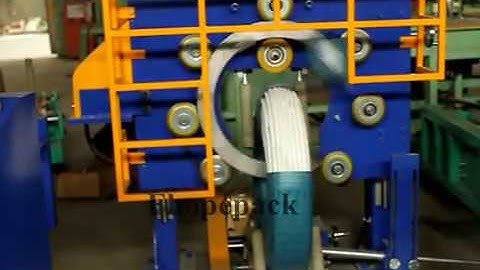 Hose stretch wrapping machine & pipe coil packing machines 4