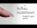 Gelnägel - Oldschool Aufbau modellieren // Krallennagel