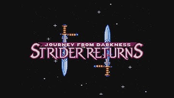 20 Mins Of...Strider Returns - Journey From Darkness Intro (US/Genesis)