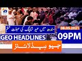 Geo Headlines 09 PM | 8th May 2021