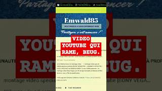 Resoudre Probleme Lecture Video YouTube qui Rame Beug Saccade