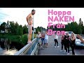 Åsele Marknad - Han hoppade naken från bron!