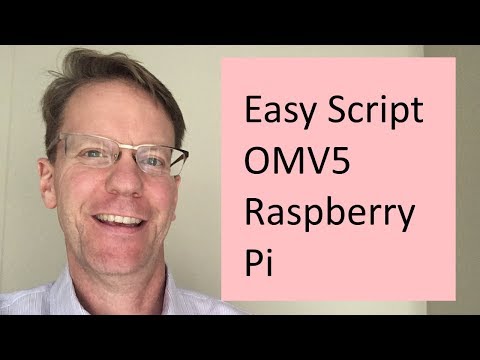 Easy Script Install Openmediavault 5 Raspberry Pi 4