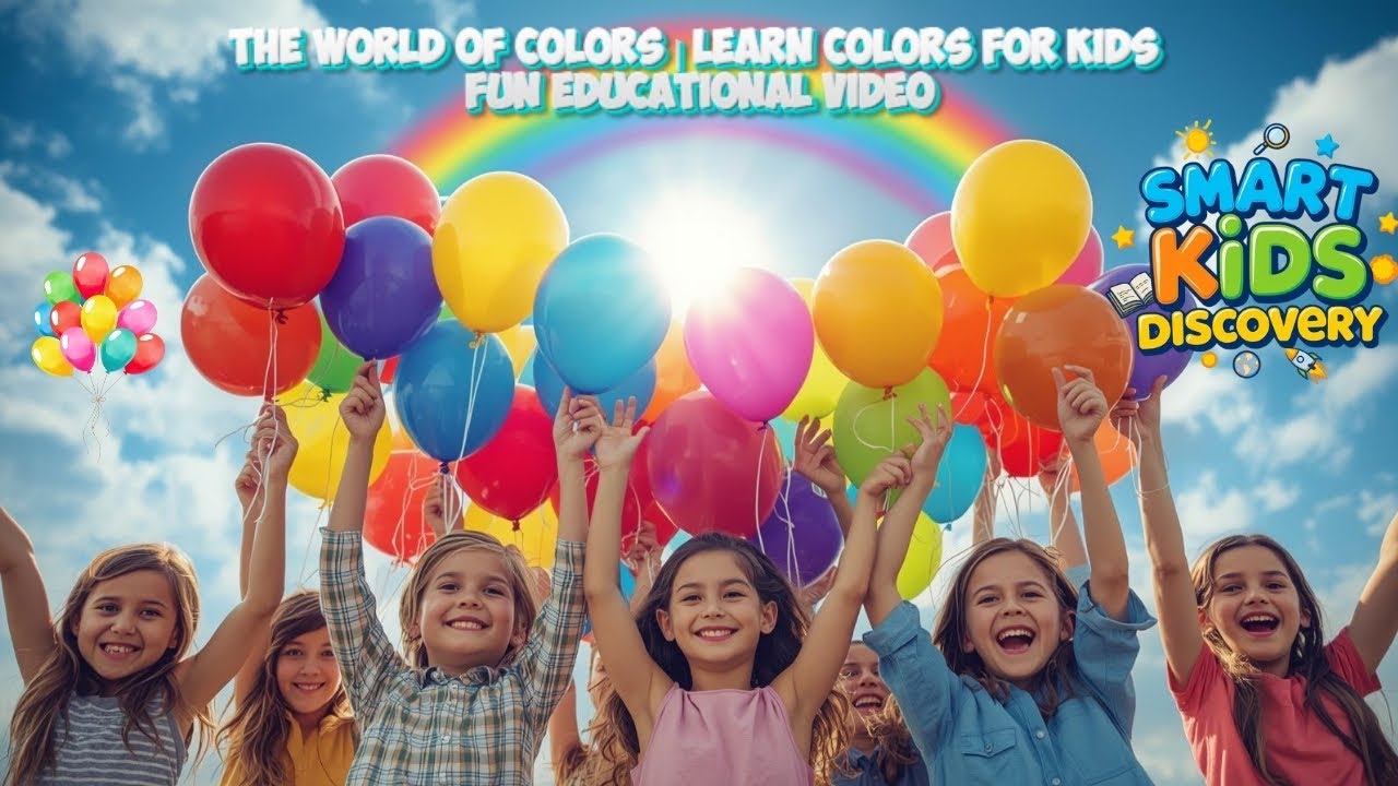 🌈 The World of Colors | Learn Colors for Kids 🎈 | Fun Educational Video ...