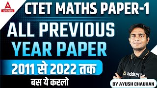 CTET Previous Year Question Paper | CTET Math Previous Year Paper Analysis | By Ayush Chauhan