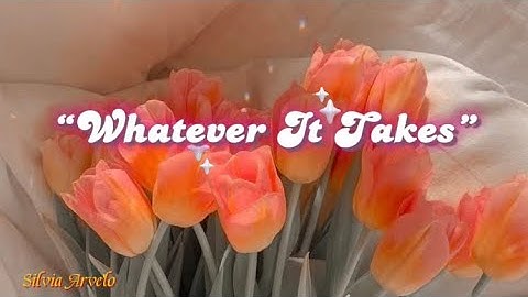 Silvia Arvelo- Whatever it takes- Official Lyrics video