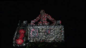 Projection Mapping - Limendous - 2013 - Rock Monster