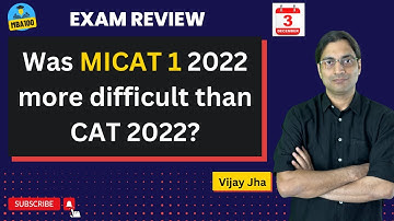 MICAT 1 2022 Analysis| A must watch for MICAT 2 (January 28, 2023) takers| #micat2022 #micat #mba