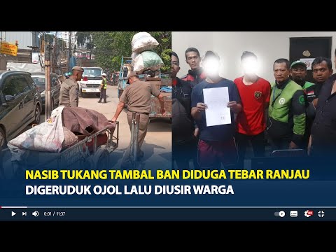 Nasib Tukang Tambal Ban yang Diduga Tebar Ranjau, Digeruduk Ojol lalu Diusir Warga