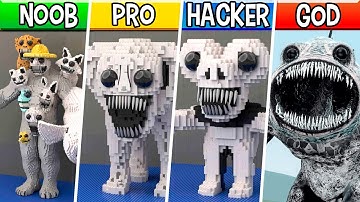 LEGO ALL Characters in ZOONOMALY (Collection №10) : Noob, Pro, HACKER! / (ZOONOMALY 1 & 2)