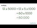 Multiplication with Large Numbers Quiz