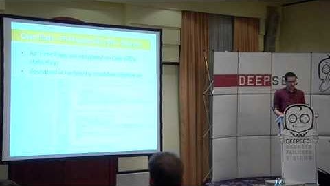 DeepSec 2013: Auditing Virtual Appliances - An Untapped Source Of 0-days