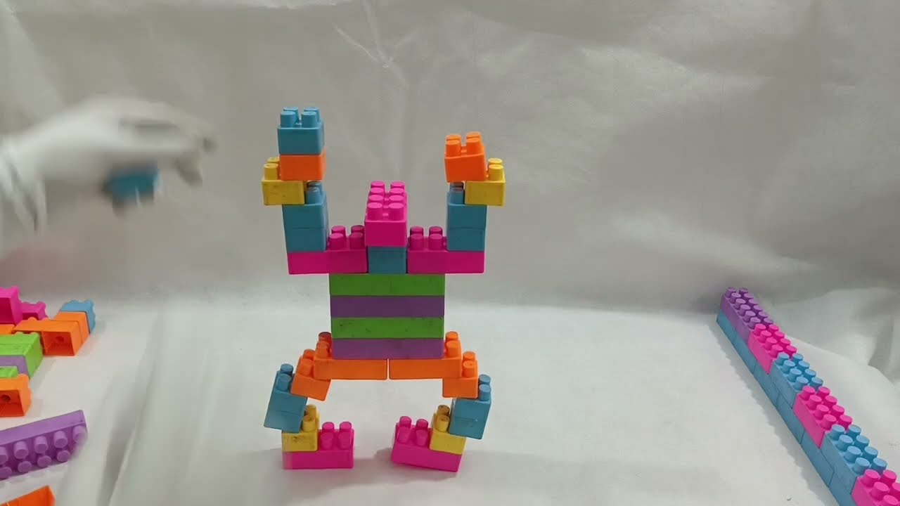 Build a Robot with Colorful Building Blocks | Fun STEM Activity for Kids
