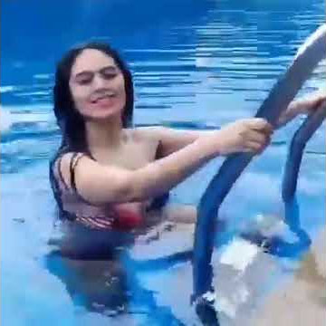 kimaya agatha swimming pool bikini looks