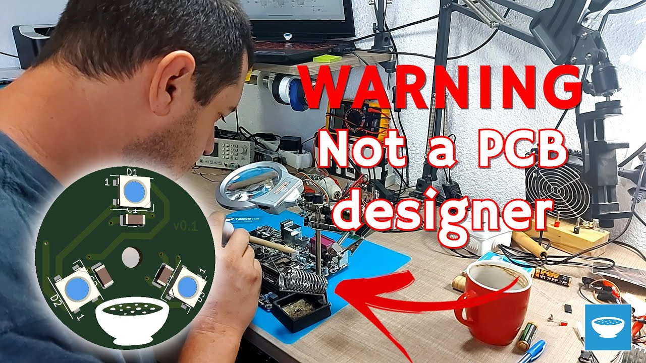 How easy it is to design a PCB for the very first time? - YouTube