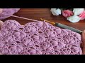 Wow!. Amazing! Easy! 3D Super how to make eye catching crochet/Everyone who saw it loved it.Muhteşem