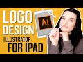 LOGO DESIGN ✍️Using Illustrator for iPad