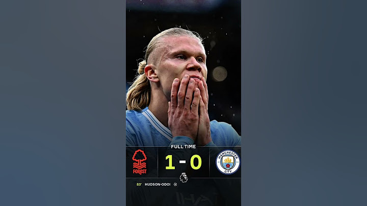 champions Man City drop points as Nottingham Forest solidify their top-three position in the EPL 🔝🤩🔴