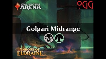 MTG: Arena Deck Tech - Golgari Midrange [ELD Standard]