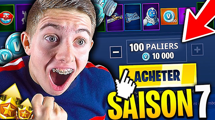J'ACHÈTE TOUT LE PASS DE COMBAT SAISON 7 SUR FORTNITE BATTLE ROYALE !!!