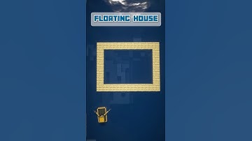 Floating House in Minecraft 🏠🌊 (Viewer Suggestion) #minecraft #shorts #minecraftshorts