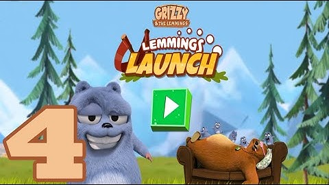 Grizzy and the Lemmings: Lemming Launch - Gameplay walkthrough part 4 (Android, IOS) (Android/iOS)
