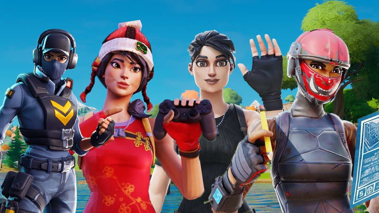 FORTNITE SQUADS SO GLUSHE!