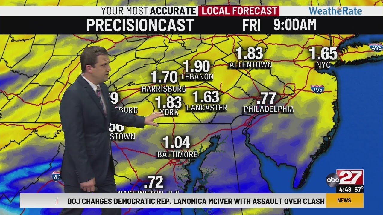 Brett's Wednesday Morning First Forecast - YouTube