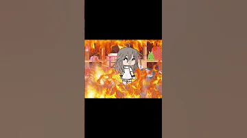 FIRE SPREADING ALL AROUND MY ROOM Gacha Gachalife Viral 