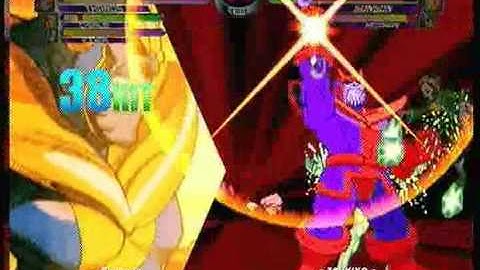 MvC2: Charlie/Iceman/Thanos 100% combo