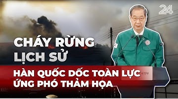 Hàn Quốc dốc toàn lực ứng phó thảm họa cháy rừng lịch sử | VTV24