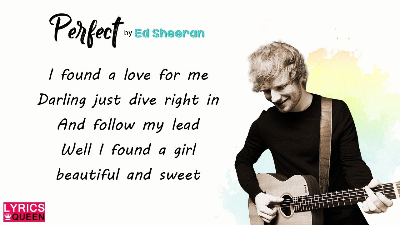 Ed Sheeran Perfect (Lyrics) - YouTube