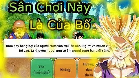 Ngọc Rồng Online - Lần Đầu Đi Doanh Trại - 1 Mình Cân Hết Quái - Viminh