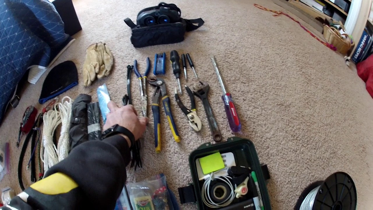 Snowmobile Emergency Survival Kit - YouTube