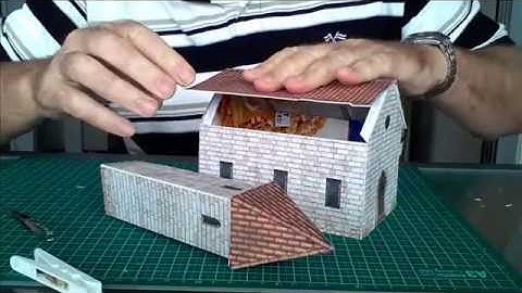 Construction Of A Scale Church Building (B423) | Model Railroad Buildings 💥