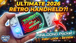 Is This The Ultimate Retro Emulation Handheld Of 2026? Miniloong Pocket 1 Review