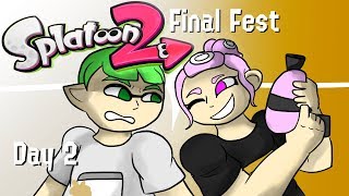 Splatoon 2 FinalFest Day 2
Special Thanks to LexicalNuisance for this cute Thumbnail!
Heres day 2 of the final fest for Splatoon 2, This one was ALOT better then my first one, and It got crazy near the mid point of the stream with a friend of mine joined in a VC on discord (Even though all my friends even her were in Chaos, so Oof) But, This was a much better stream to a point, However, Things will start to spiral down hill when we get to day 3 to a point, Enjoy
Also, this stream is alot more Mature humored so be weary on that Splatoon 2 FinalFest Day 2