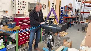 Keystone HiLok butterfly valve, F89 actuator & AVID EasiCal positioner - Behind the Scenes at VPS 46