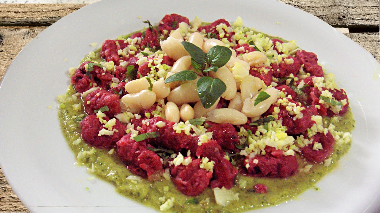 GNOCCHI DI BARBABIETOLA ROSSA  | BEET GNOCCHI RECIPE