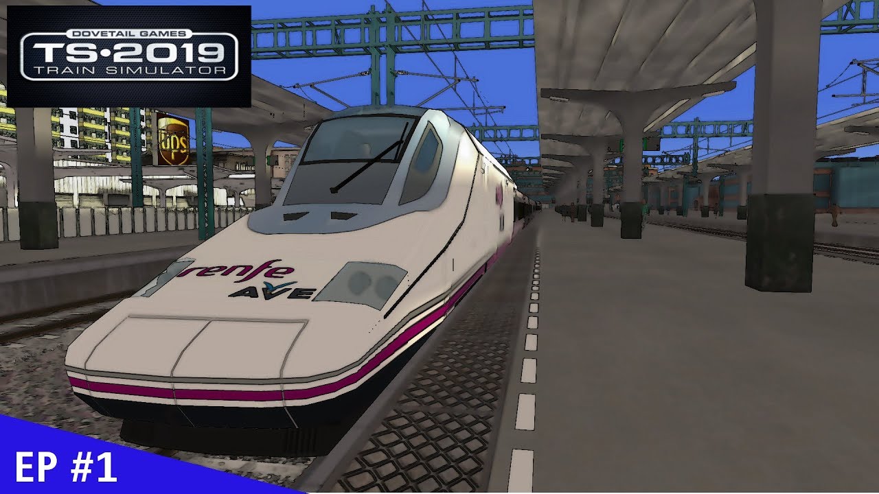 🚆 Railworks Train Simulator 2019 | AVE Valencia-Madrid Renfe S-102 #1 | Gameplay Español