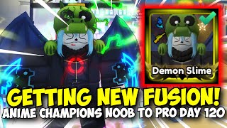 Getting NEW GODLY COSMIC + New Fusion DEMON RIMURU! | Noob To Pro Day 120