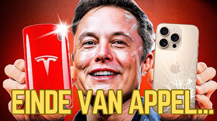 Elon Musk brengt de nieuwe Tesla-telefoon uit die de iPhone zal VERNIETIGEN