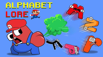Alphabet Lore (A-Z...) | If Alphabet Lore FART too much | Game Animation