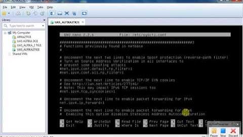 cara mudah konfigurasi router debian 7