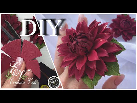 Video: How To Make Artificial Flowers With Your Own Hands